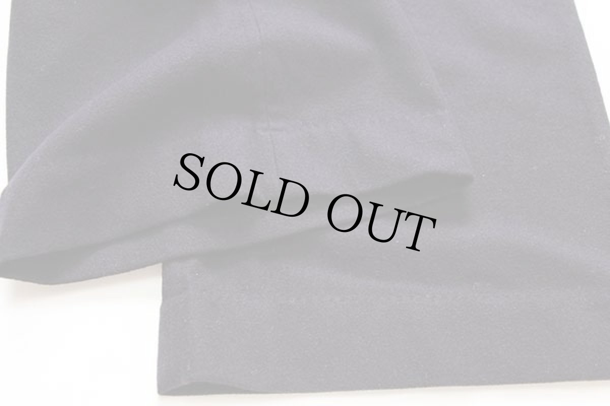 画像9: 60s 米軍 U.S.NAVY メルトン ウール セーラーパンツ 濃紺 33L (9)