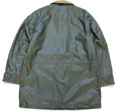 画像2: 90s USA製 Woolrichウールリッチ チェックライナー コットン×ナイロン フィールドコート オリーブ L★ジャケット (2)