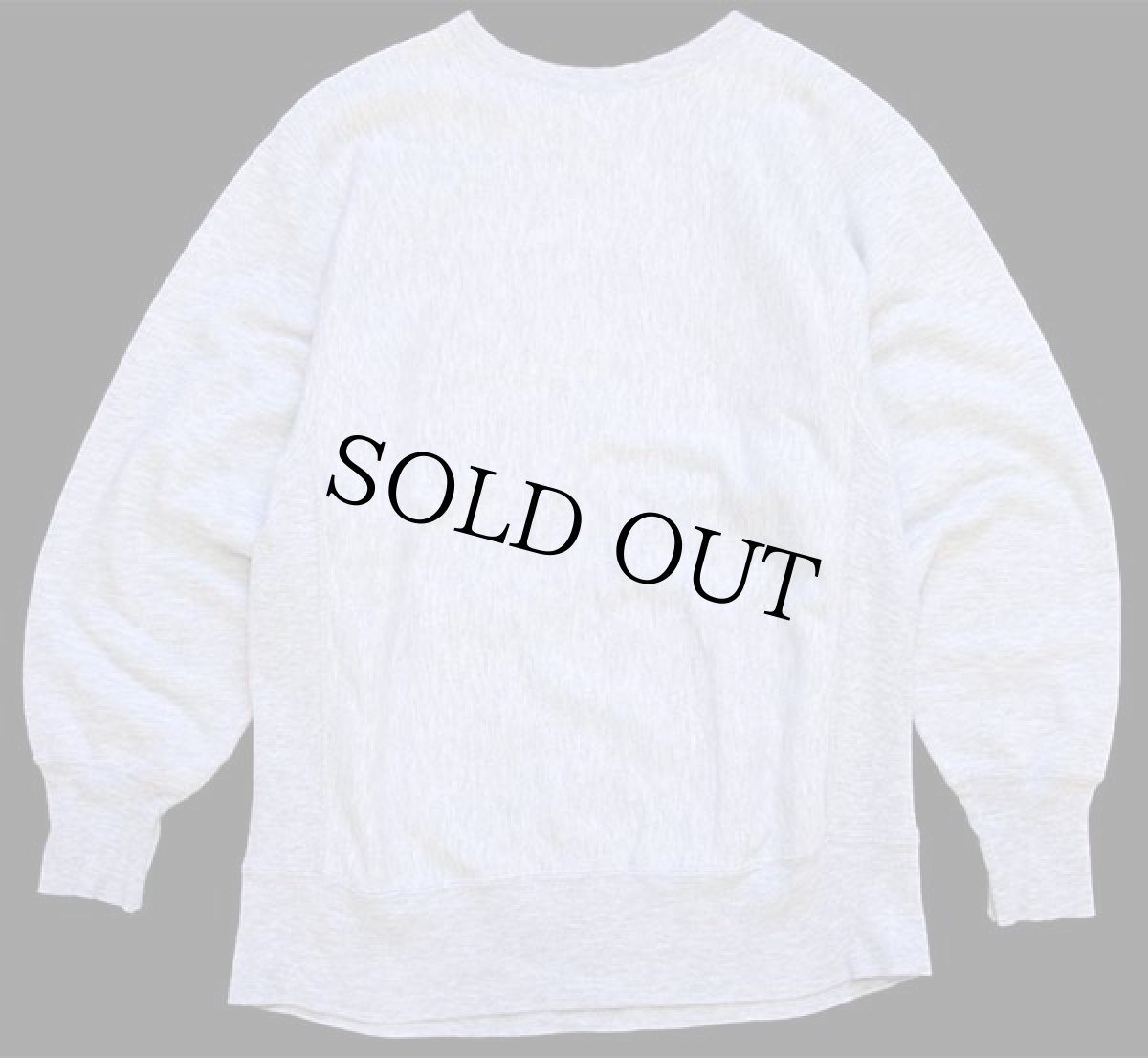 画像2: 90s USA製 Championチャンピオン GD リバースウィーブ スウェット 杢グレー M (2)