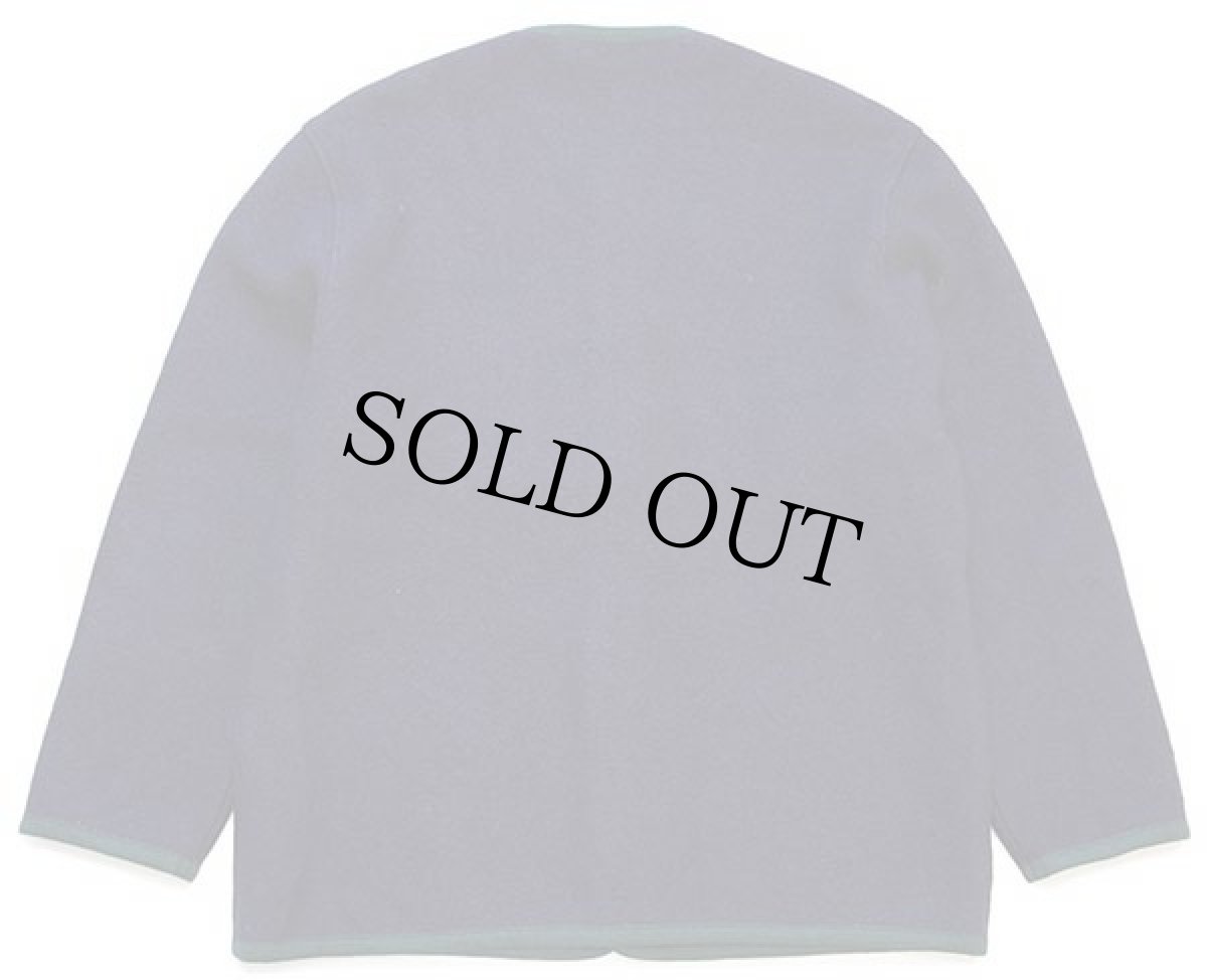 画像2: オーストリア製 GIESSWEIN ノーカラー チロリアン ボイルドウール ジャケット 紺 50 (2)