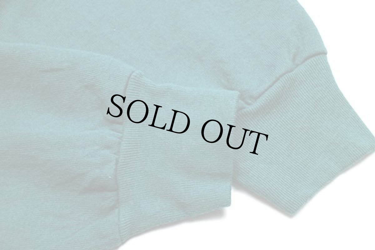 画像5: 80s USA製 FRUIT OF THE LOOM 無地 スウェット 深緑 L★ブランク (5)