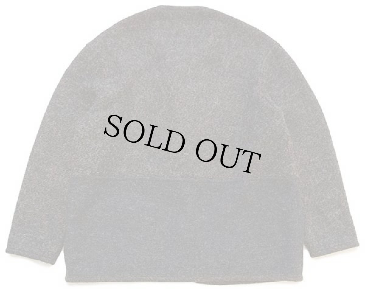 画像2: オーストリア製 Wesenjak 鹿角ボタン ノーカラー チロリアン ウール×アルパカ パイル×ボイルド ジャケット ミックス 12 (2)