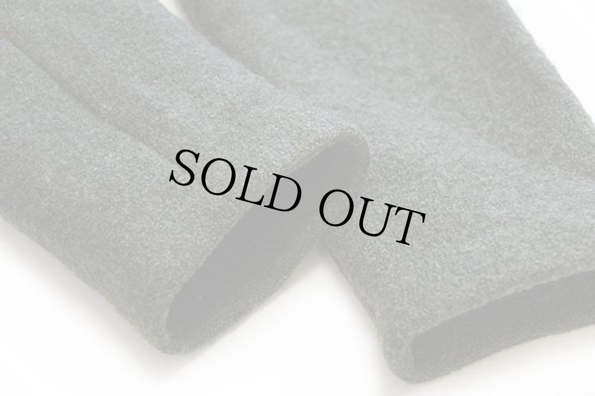 画像6: Distler 鹿角ボタン スタンドカラー チロリアン ニット切り替え ボイルドウール ジャケット オリーブ 52 (6)