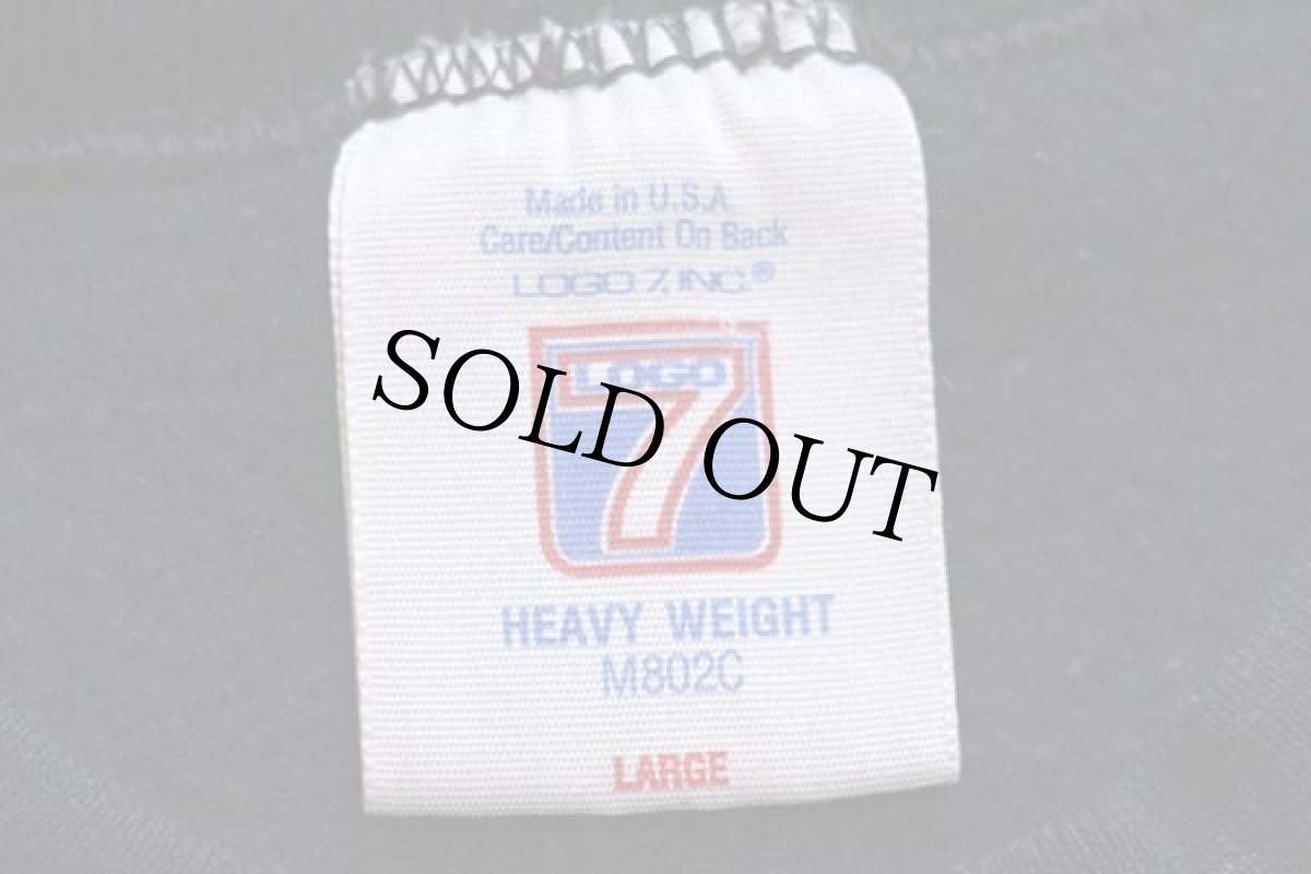 画像4: 90s USA製 LOGO7 NFL WASHINGTON REDSKINS アメフト スウェット 黒 L (4)