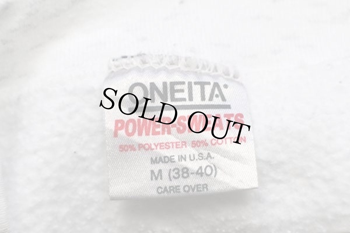 画像5: 90s USA製 LET'S RODED ドッグ ウエスタンブーツ アート スウェット 杢ホワイト M (5)