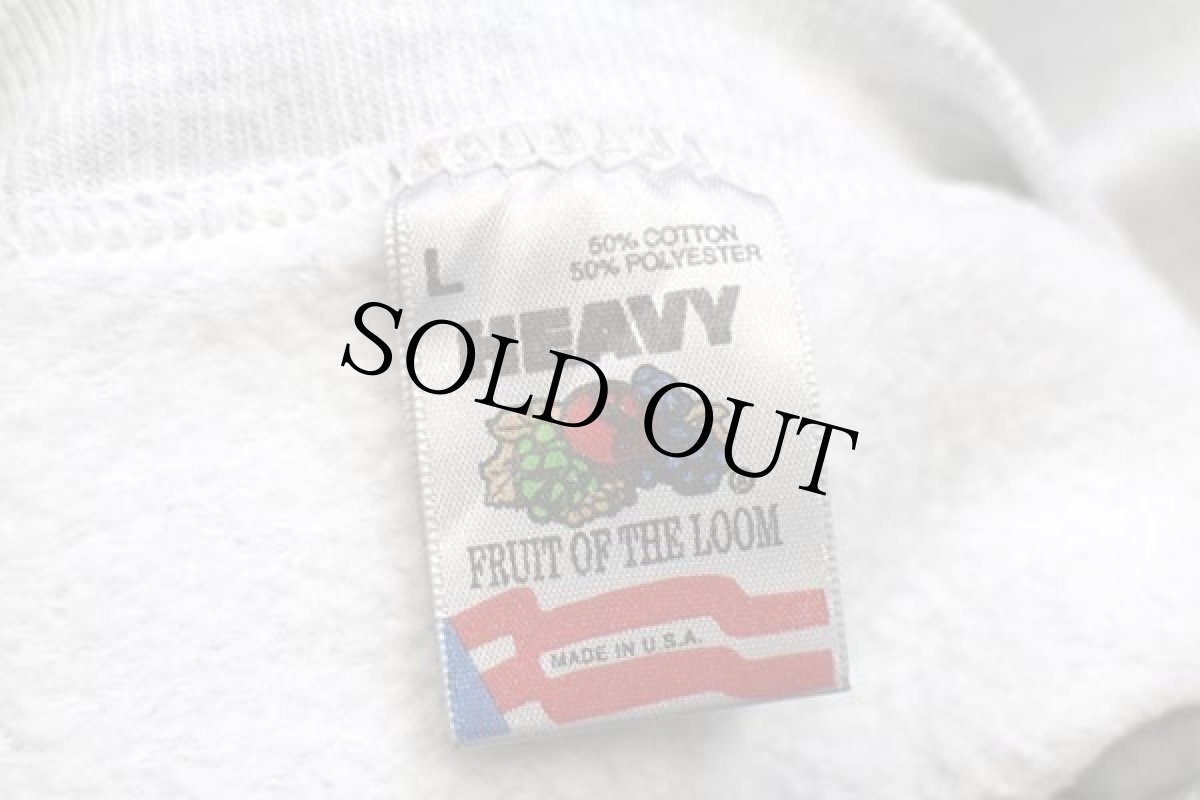 画像5: 90s USA製 MLB MINNESOTA TWINS Twice スウェット 杢ライトグレー L (5)