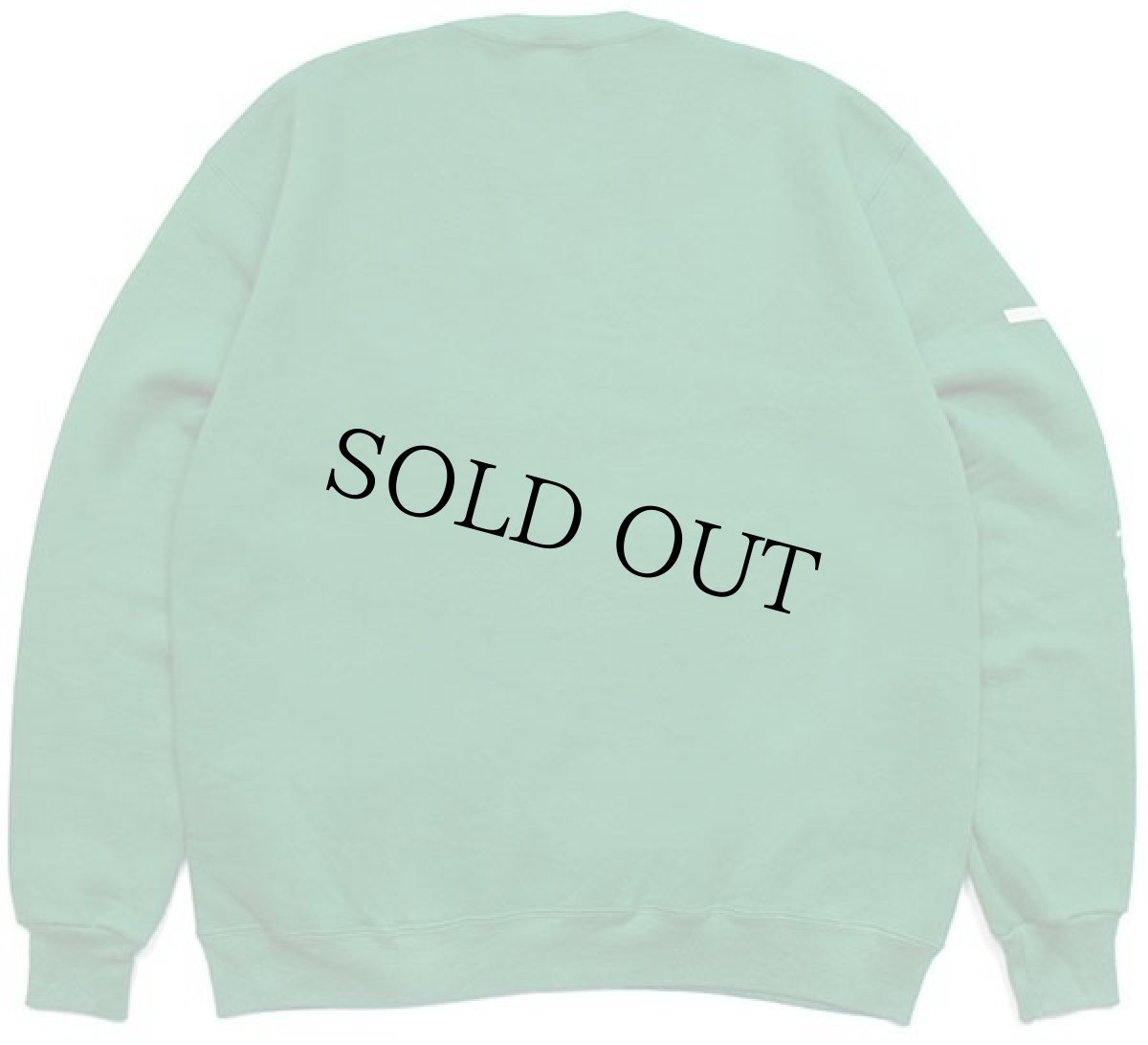 画像2: 80s USA製 RUSSELLラッセル First Alabama Bank 前V スウェット 緑 L (2)