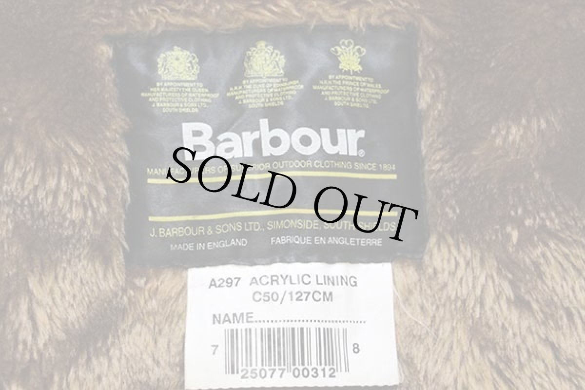 画像4: 90s 英国製 Barbourバブアー A297 パイルライナー ボア ベスト ブラウン C50★22 特大 (4)