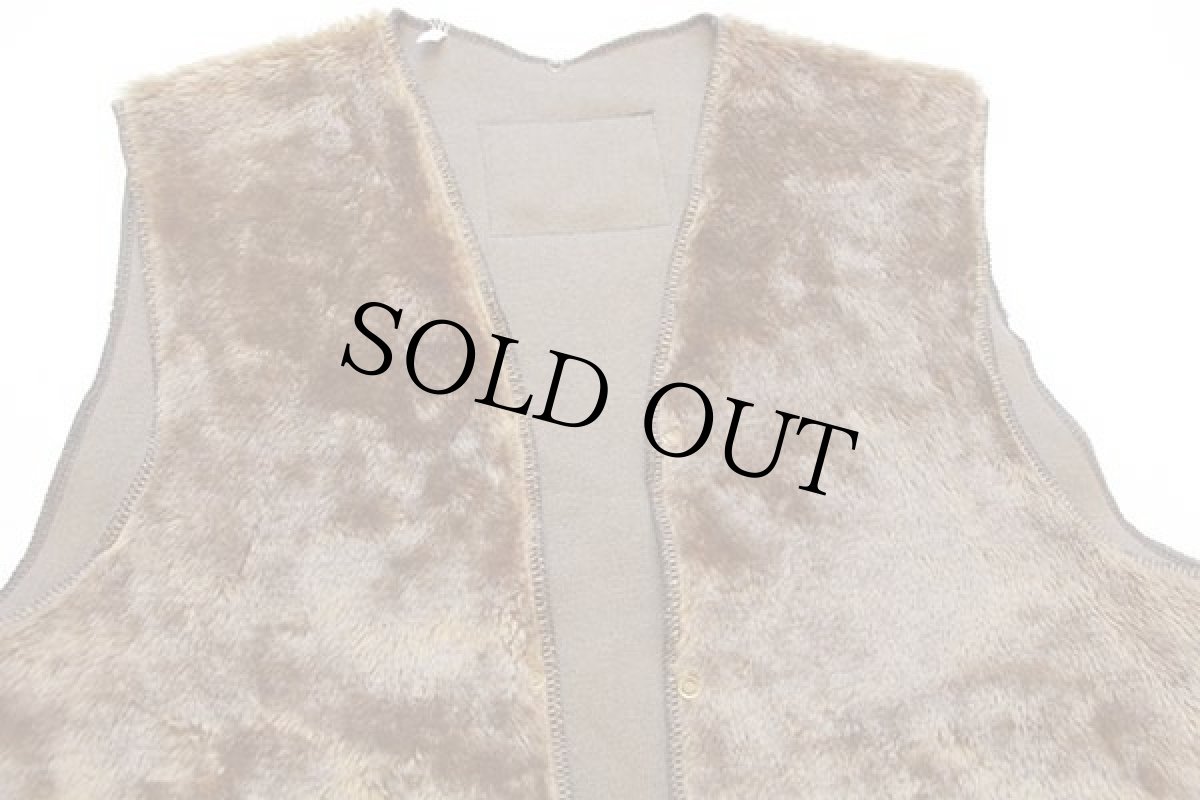 画像3: 90s 英国製 Barbourバブアー A297 パイルライナー ボア ベスト ブラウン C48★20 (3)