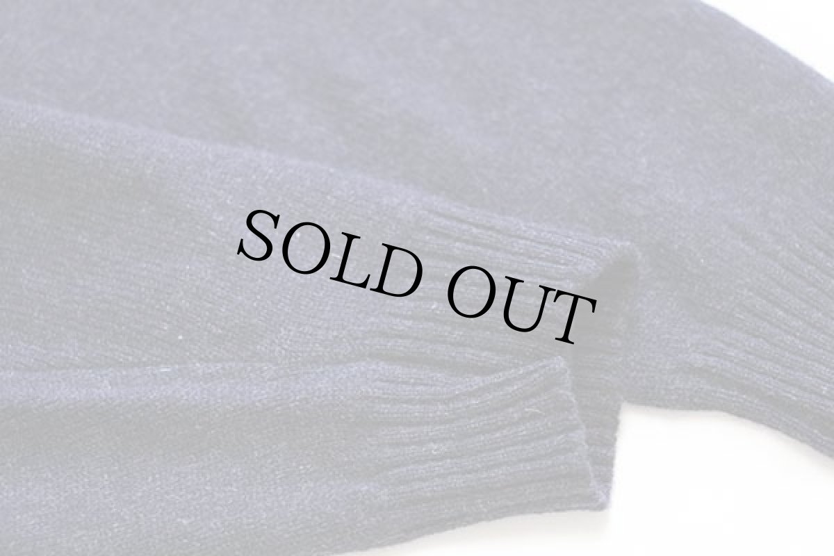 画像6: 90s USA製 Brooks Brothersブルックスブラザーズ Vネック ラムウールニット セーター 紺 L (6)