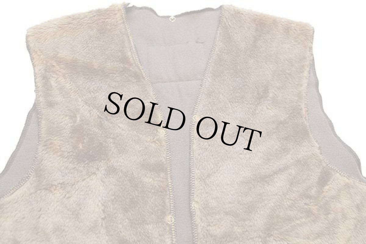 画像3: 90s 英国製 Barbourバブアー A297 パイルライナー ボア ベスト ブラウン C48★21 (3)