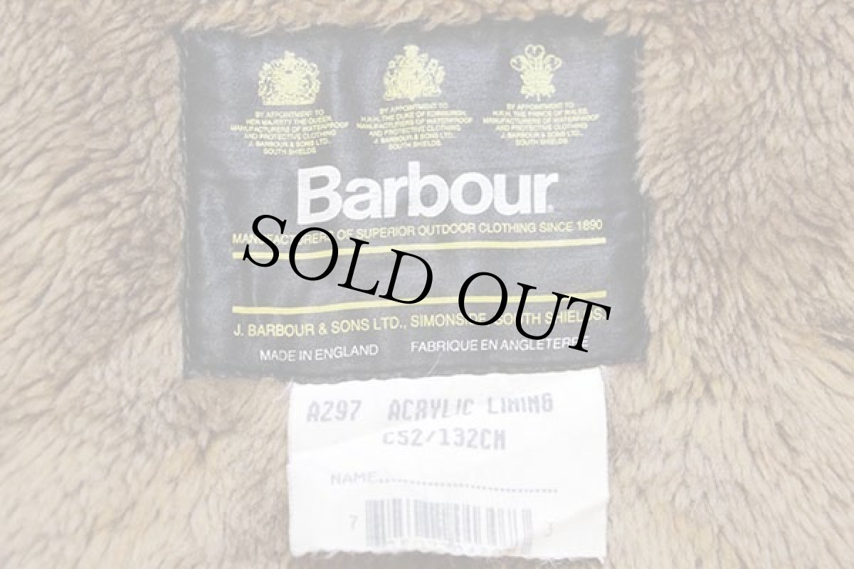 画像4: 90s 英国製 Barbourバブアー A297 パイルライナー ボア ベスト ブラウン C52★23 特大 (4)