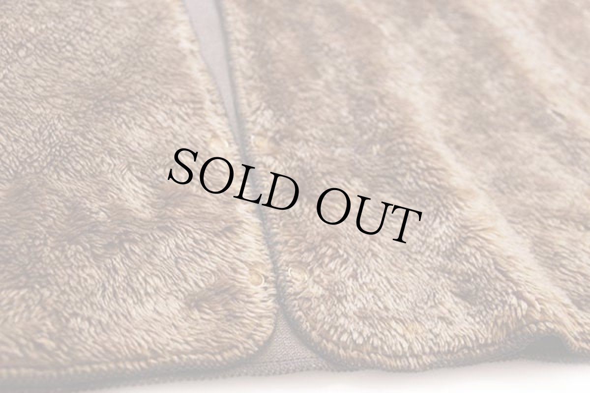 画像6: 90s 英国製 Barbourバブアー パイルライナー ボア ベスト ブラウン★19 (6)