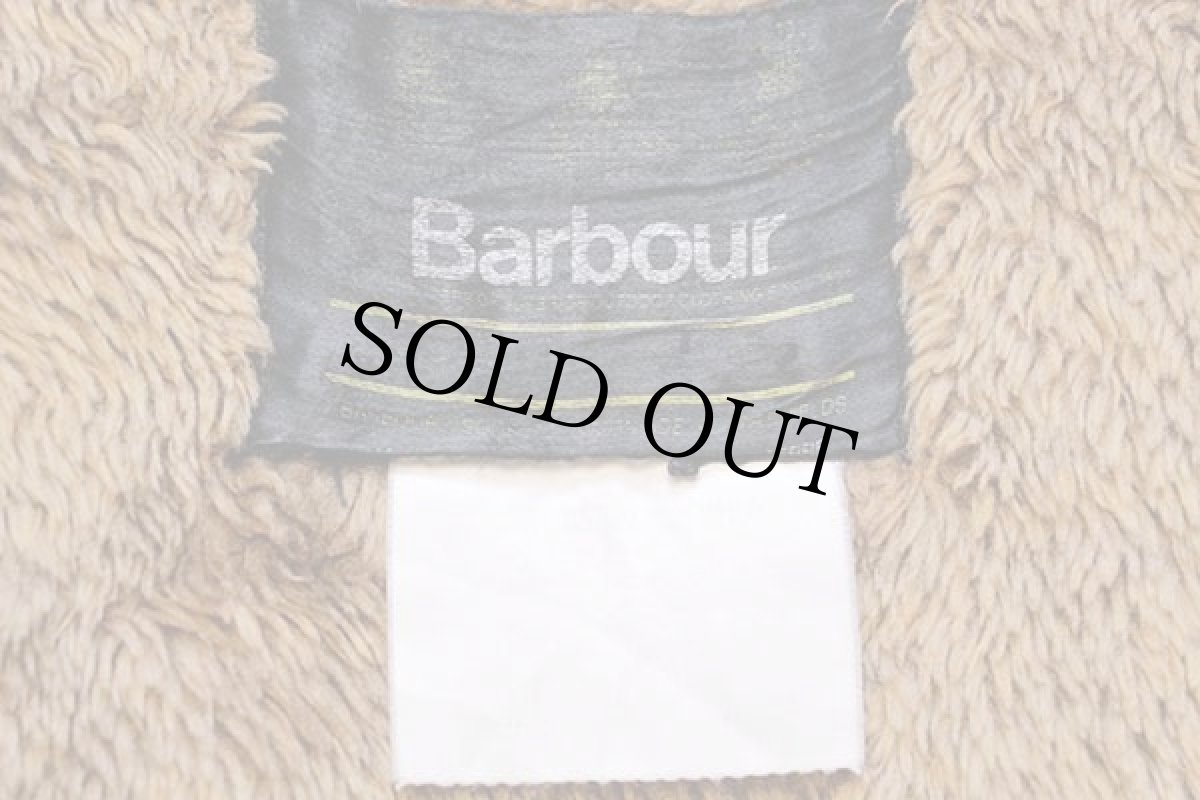 画像4: 90s 英国製 Barbourバブアー パイルライナー ボア ベスト ブラウン★19 (4)