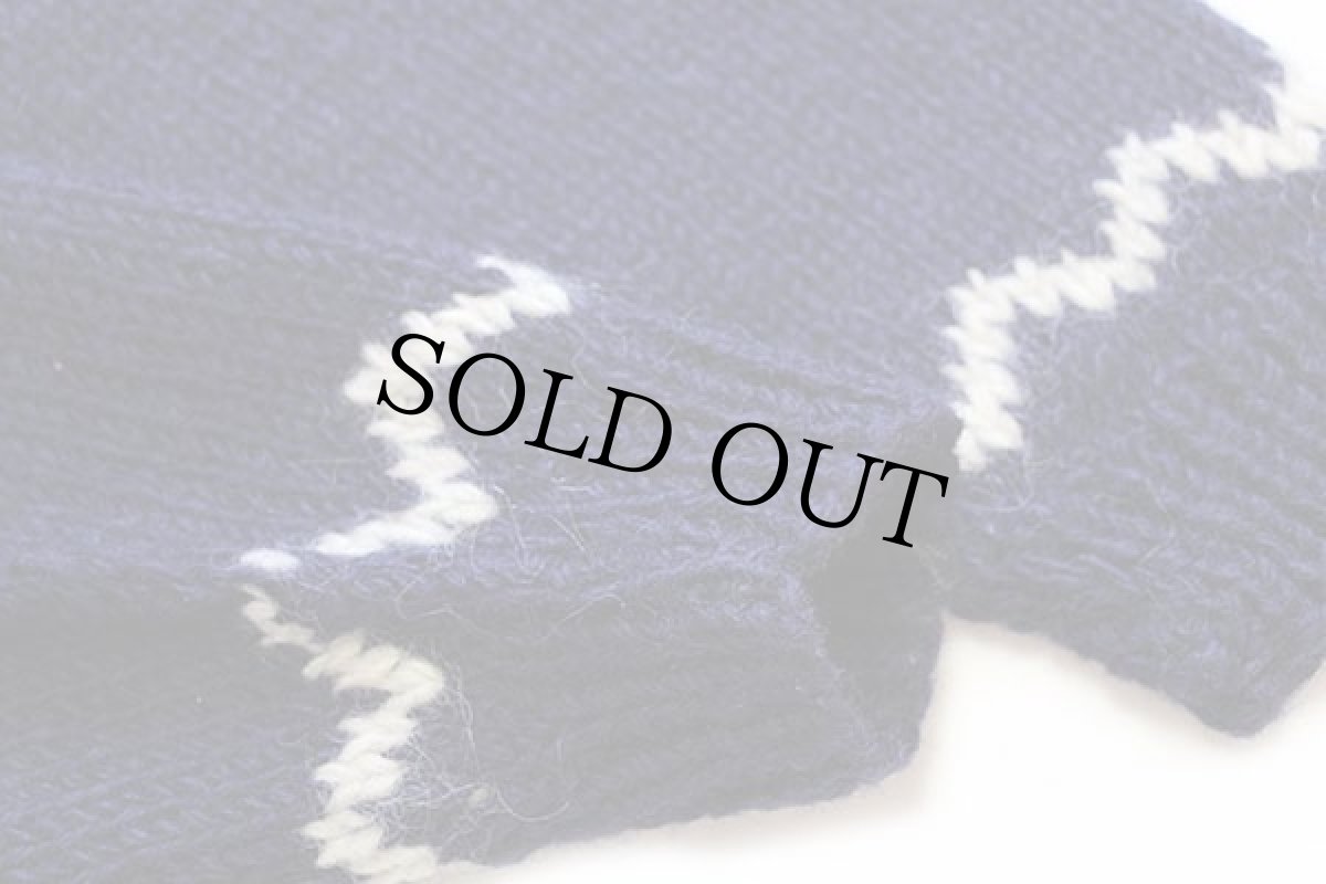 画像6: 80s AVEVO AMERICANA ノルディック柄 ローゲージ ウールニット セーター XL (6)