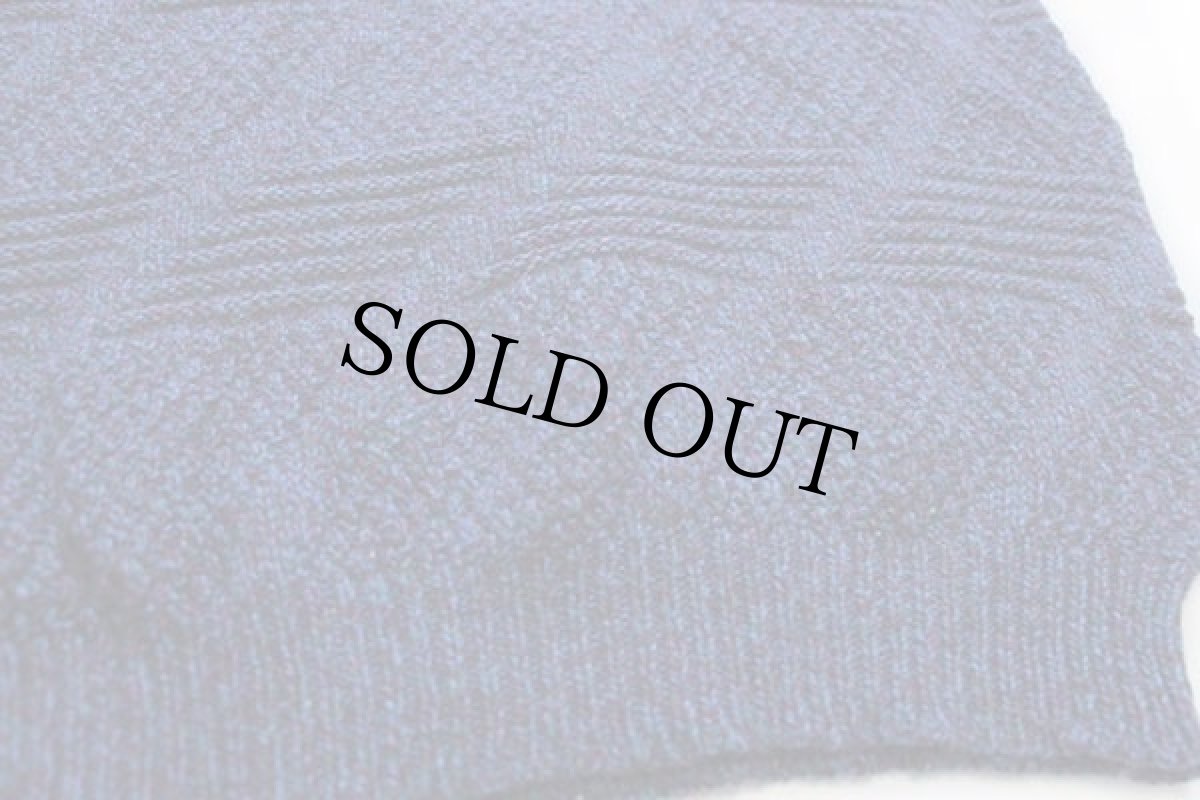 画像5: 70s PENDLETONペンドルトン 編み柄 ウールニット セーター ミックス M (5)