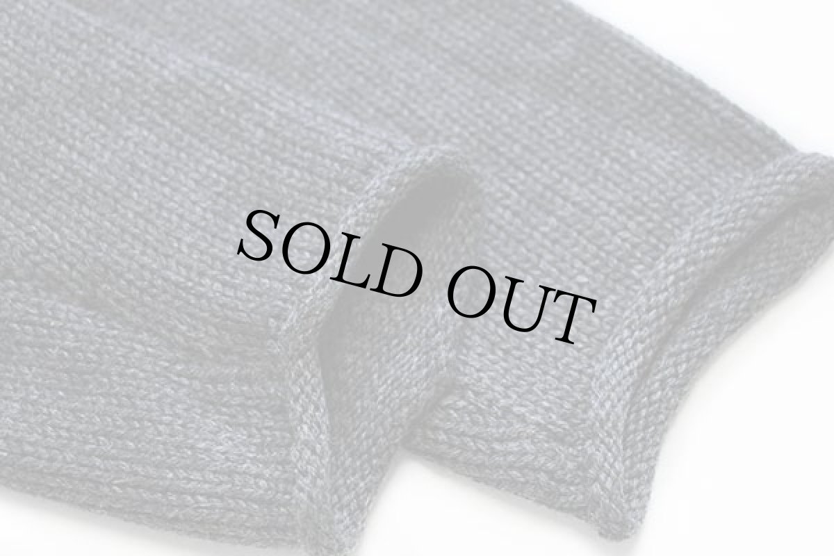 画像6: 90s J.CREW ロールネック ウールニット セーター チャコールグレー S (6)