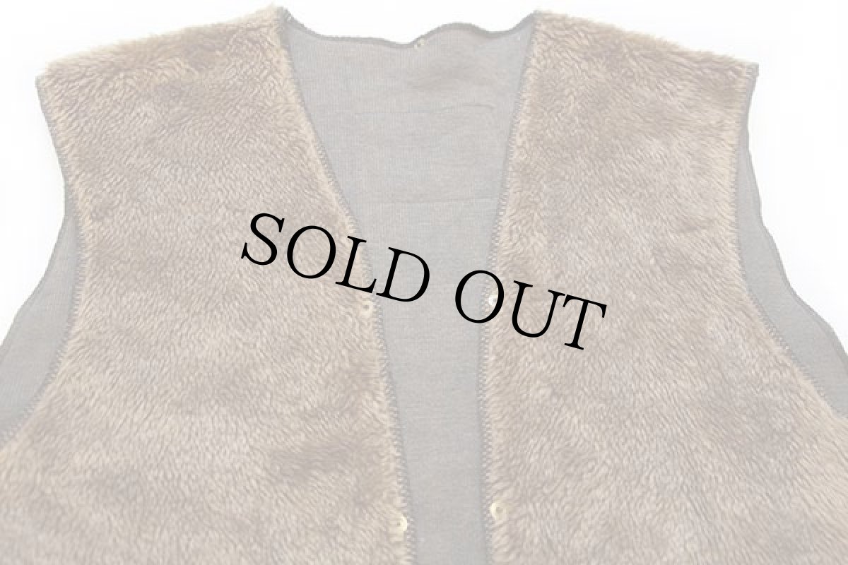 画像3: 90s 英国製 Barbourバブアー パイルライナー ボア ベスト ブラウン★27 (3)