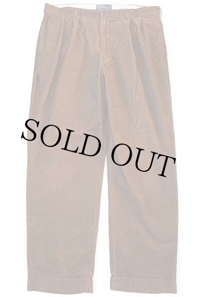90s ポロ ラルフローレン HAMMOND PANT ツータック コットン