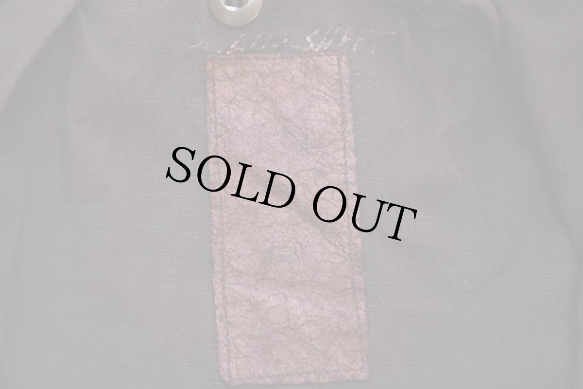 画像4: レブンワース刑務所 プリズナー M-65 フィールドジャケット 後染め 焦げ茶 S-S★囚人 (4)