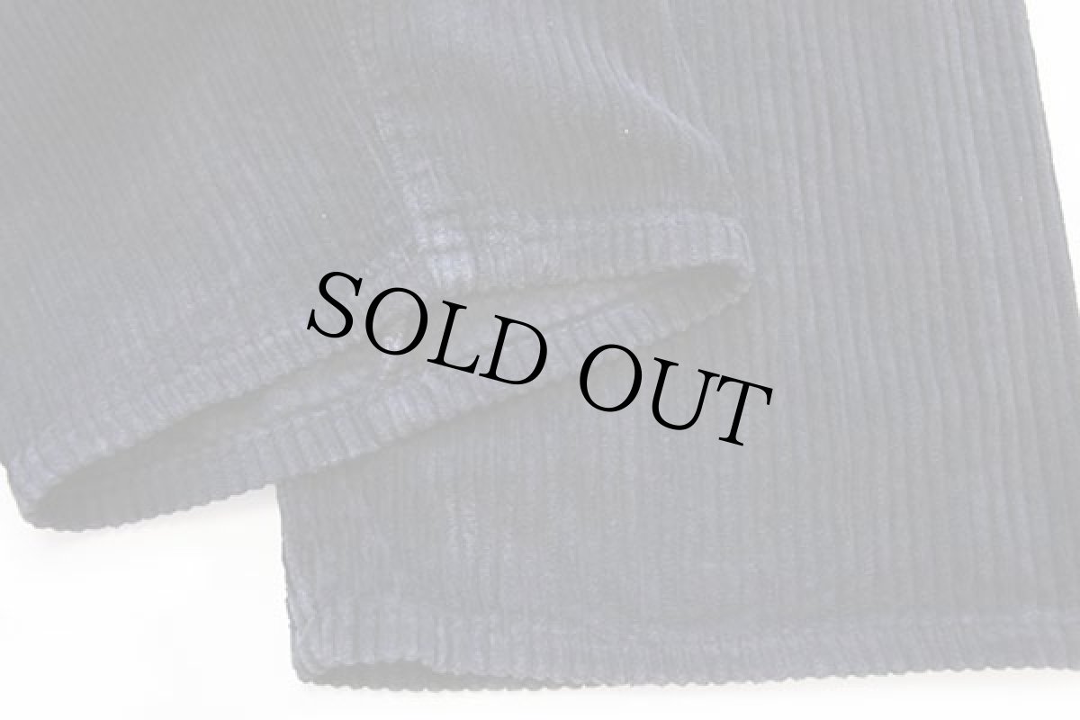 画像7: 00s UNIONBAY コットン 極太畝 コーデュロイパンツ 黒 w32 L30 (7)