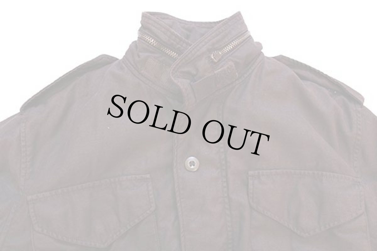 画像3: レブンワース刑務所 プリズナー M-65 フィールドジャケット 後染め 焦げ茶 S-S★囚人 (3)