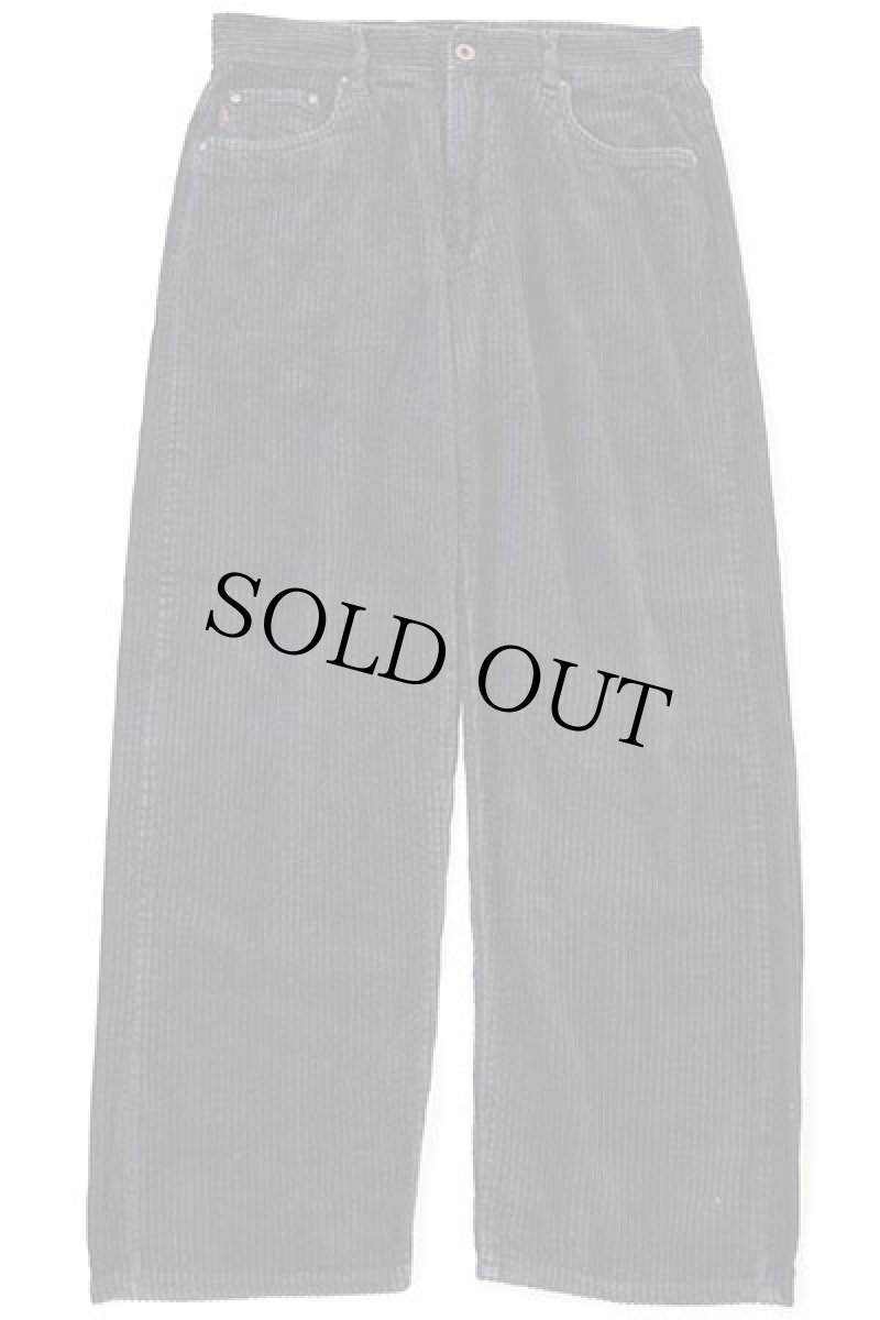 画像2: 00s UNIONBAY コットン 極太畝 コーデュロイパンツ 黒 w32 L30 (2)