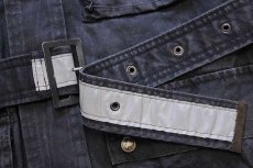 画像7: 80s 英国製 Belstaffベルスタッフ トライアルマスター ワックスコットン オイルドジャケット 炭黒 M (7)