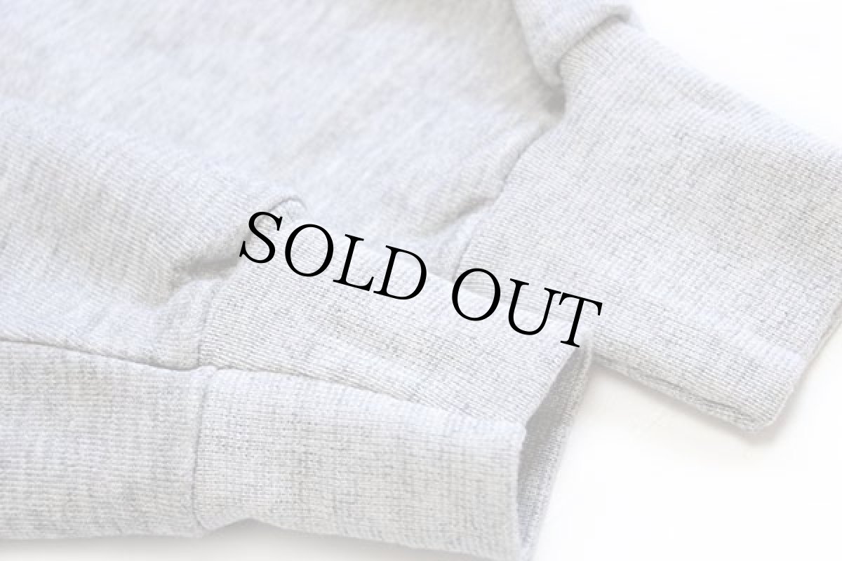 画像7: デッドストック★80s USA製 DON'T JUST STAND THERE HUG ME! ベア スウェット 杢グレー (7)