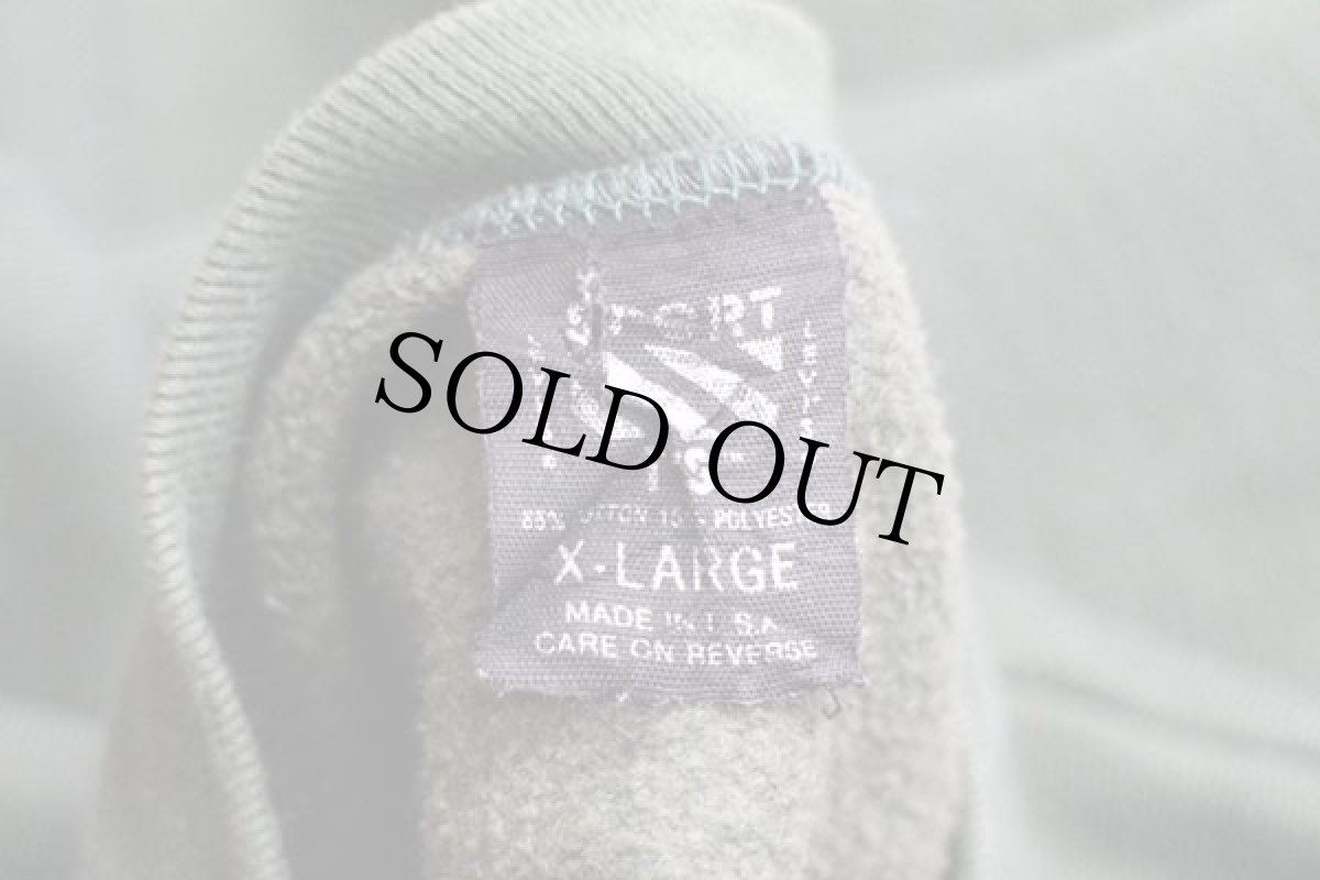 画像4: 80s USA製 Levi'sリーバイス ロゴ スウェット オリーブ XL (4)