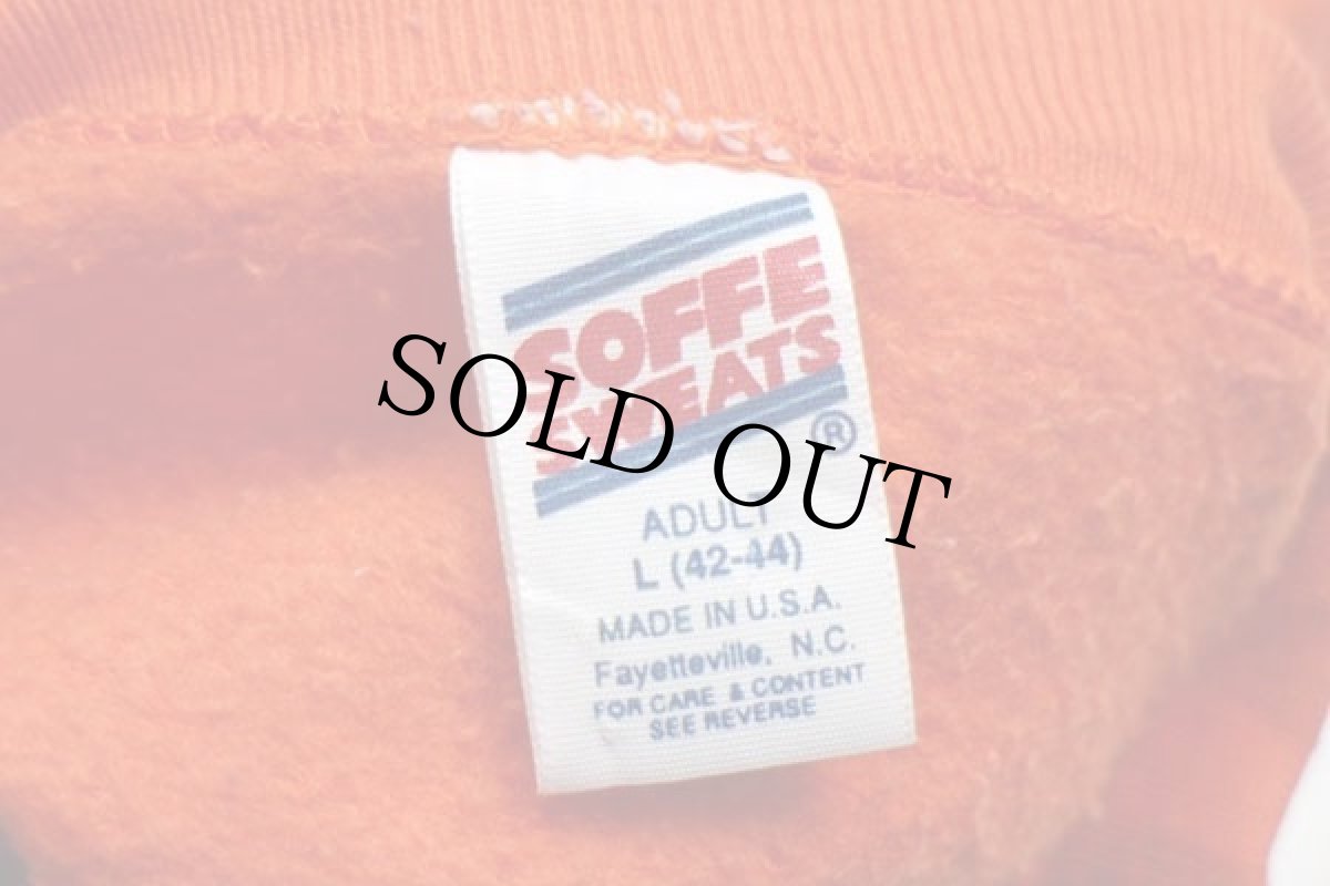 画像4: 80s USA製 FLORIDA GATORS マスコット スウェット オレンジ L (4)