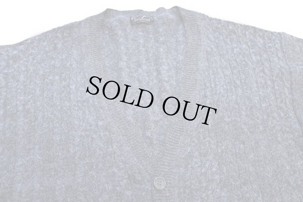 画像3: 80s イタリア製 Suspense ウール×アルパカ混 ニット カーディガン ミックス (3)