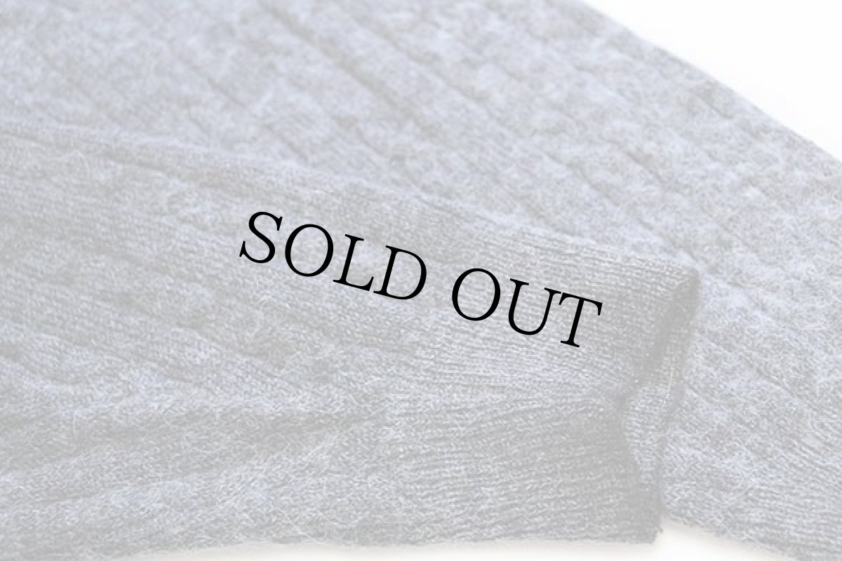 画像6: 80s イタリア製 Suspense ウール×アルパカ混 ニット カーディガン ミックス (6)