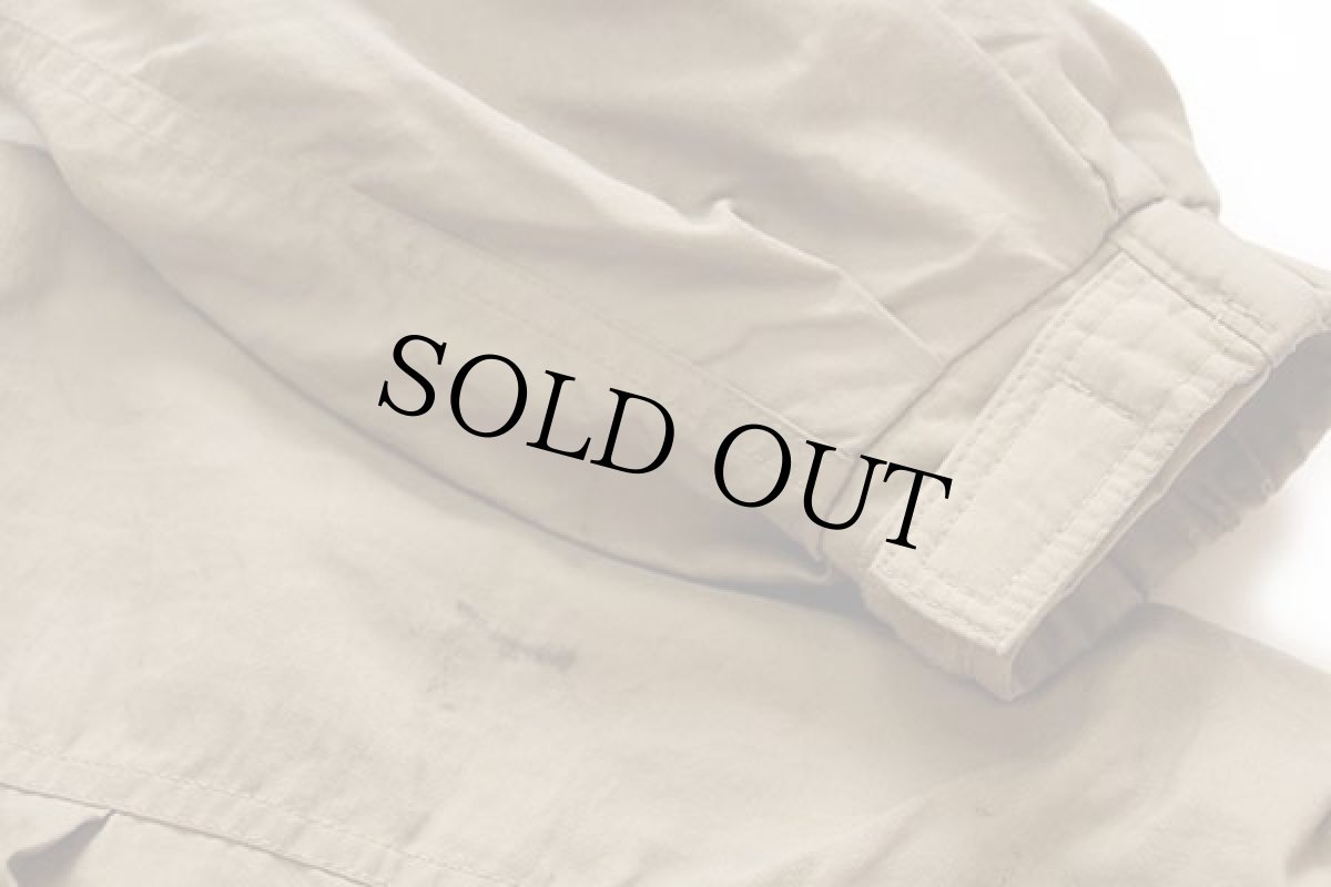 画像7: 90s Columbiaコロンビア ナイロン マウンテンジャケット グレーベージュ L (7)