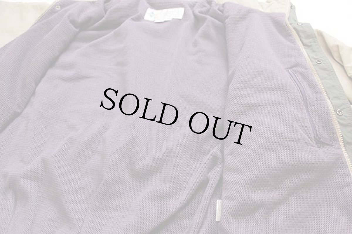 画像6: 90s Columbiaコロンビア ナイロン マウンテンジャケット グレーベージュ L (6)