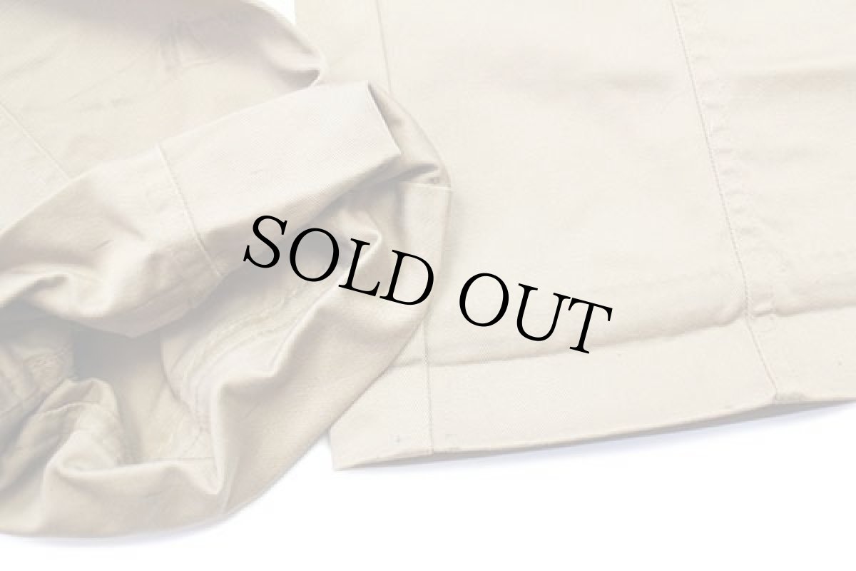 画像7: 90s USA製 TRADER BAY コットンツイル ブッシュパンツ カーキ W36 (7)