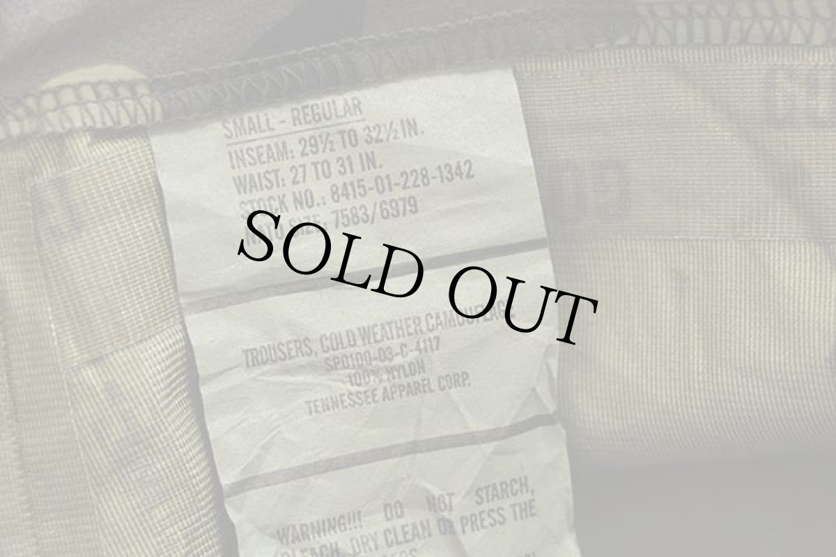 画像6: 00s 米軍 U.S.ARMY ECWCS GEN1 ウッドランドカモ GORE-TEXゴアテックス ナイロン オーバーパンツ S-R★03 (6)