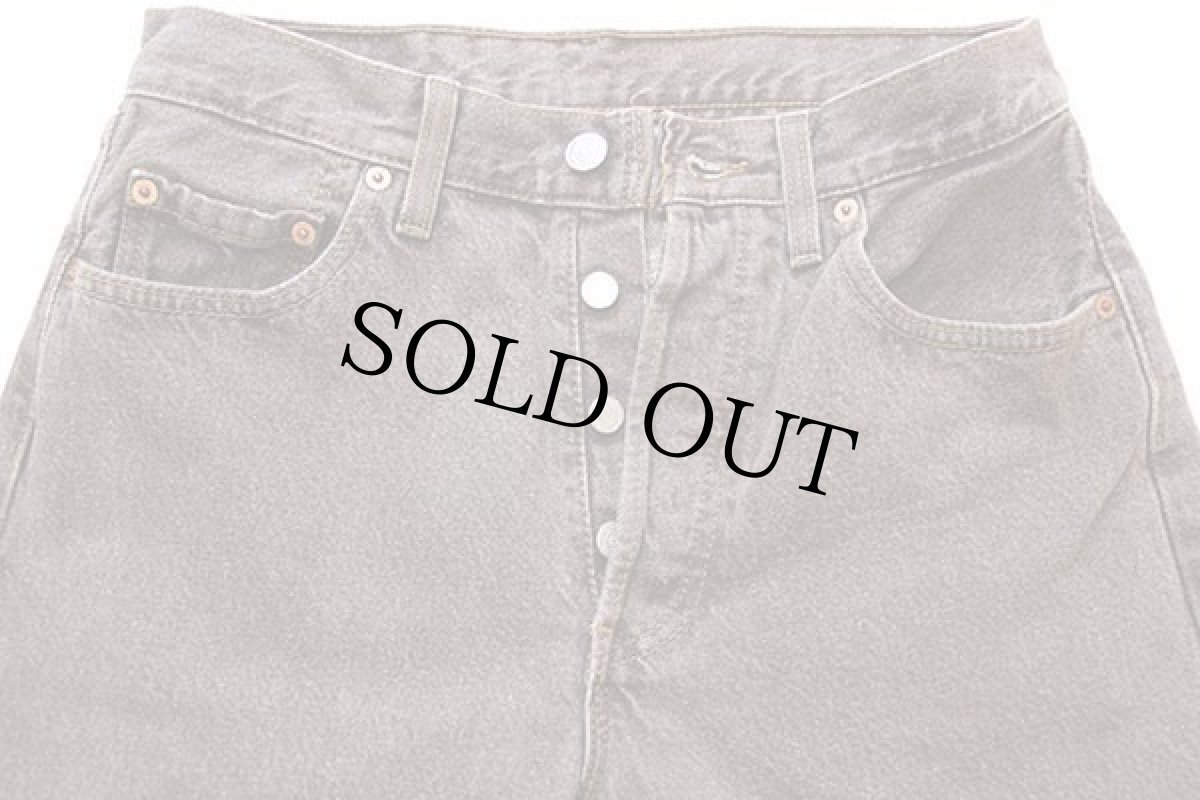 画像4: 90s 英国製 Levi'sリーバイス 501 先染め ブラウン デニムパンツ w30 L34★ユーロ (4)