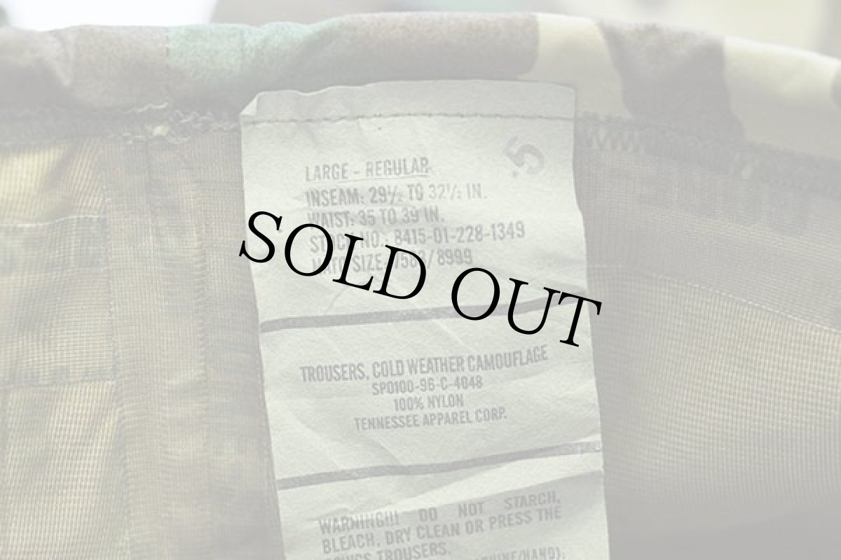 画像6: 90s 米軍 U.S.ARMY ECWCS GEN1 ウッドランドカモ GORE-TEXゴアテックス ナイロン オーバーパンツ L-R★11 (6)