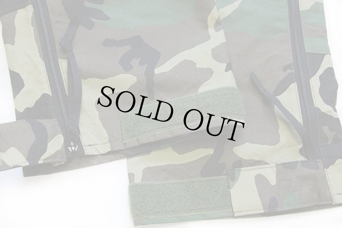 画像7: 00s 米軍 U.S.ARMY ECWCS GEN1 ウッドランドカモ GORE-TEXゴアテックス ナイロン オーバーパンツ S-R★03 (7)