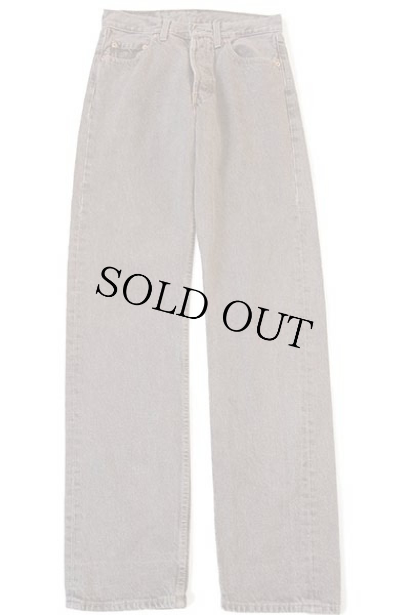 画像2: 90s 英国製 Levi'sリーバイス 501 先染め ブラウン デニムパンツ w30 L34★ユーロ (2)