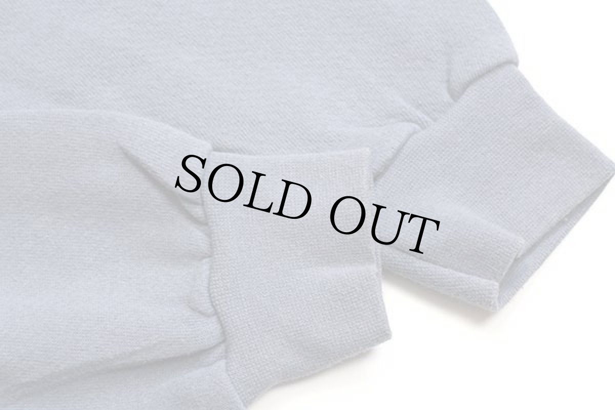 画像5: 90s Leeリー MAINE ビーンブーツ 刺繍 スウェット ブルーグレー XL (5)