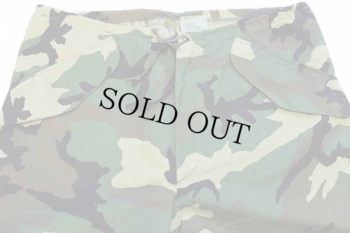 画像4: 90s 米軍 U.S.ARMY ECWCS GEN1 ウッドランドカモ GORE-TEXゴアテックス ナイロン オーバーパンツ L-R★11 (4)