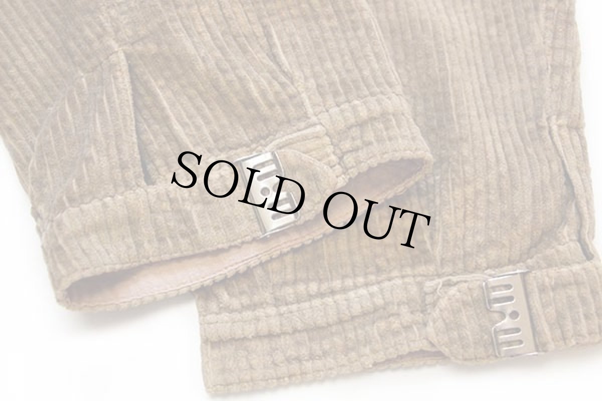 画像7: 70s CPB コットン 極太畝 コーデュロイ ニッカポッカパンツ 茶 54★ジョッパーズ (7)