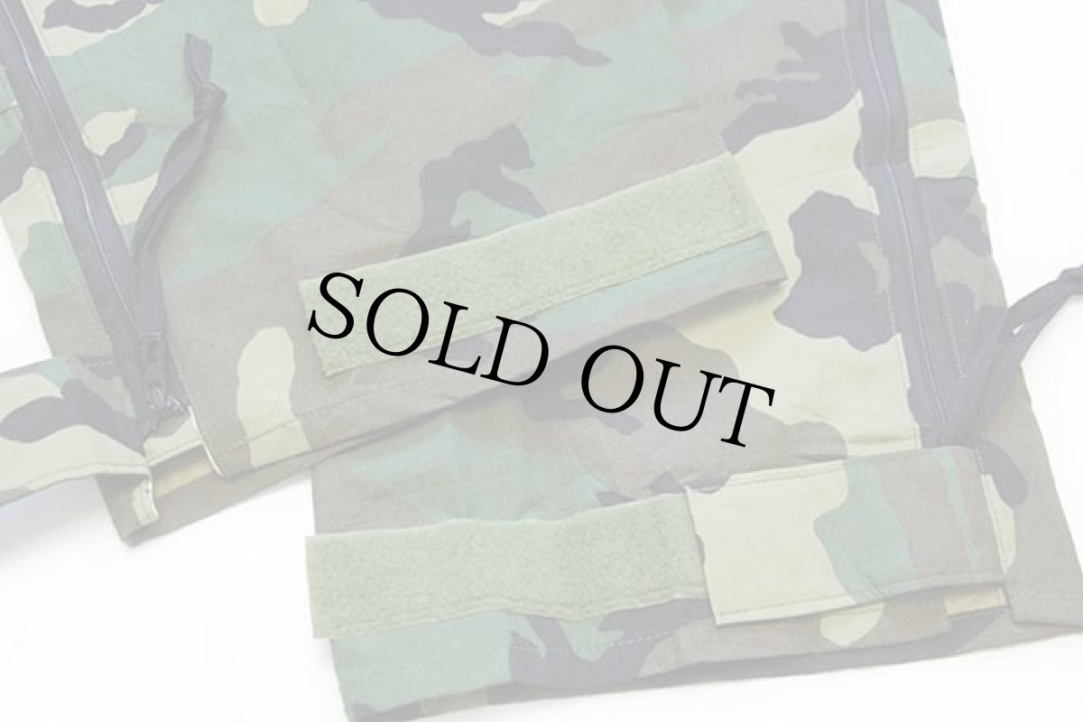 画像7: 90s 米軍 U.S.ARMY ECWCS GEN1 ウッドランドカモ GORE-TEXゴアテックス ナイロン オーバーパンツ L-R★11 (7)