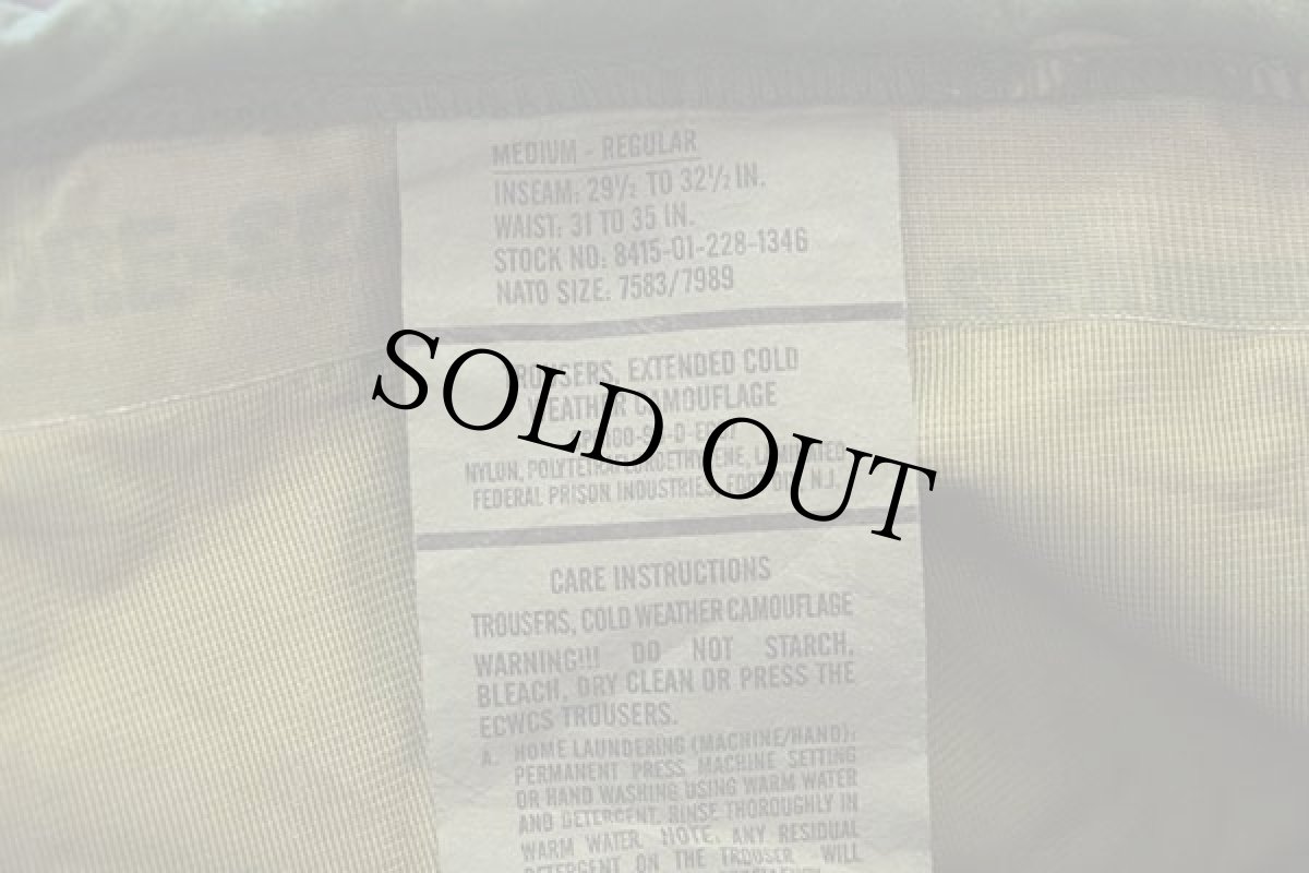 画像6: 90s 米軍 U.S.ARMY ECWCS GEN1 ウッドランドカモ GORE-TEXゴアテックス ナイロン オーバーパンツ M-R★06 (6)