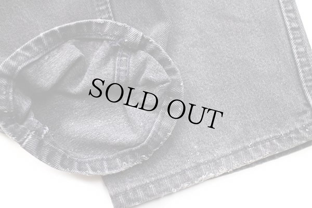 画像8: 90s USA製 Levi'sリーバイス 550 ブラック デニムパンツ w42 L32★SDP1664 (8)