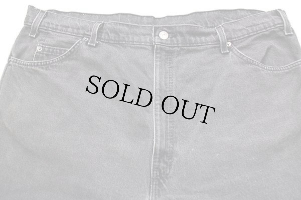 画像4: 90s USA製 Levi'sリーバイス 550 ブラック デニムパンツ w42 L32★SDP1664 (4)