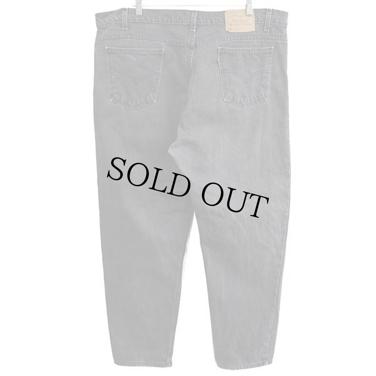 画像3: 90s USA製 Levi'sリーバイス 550 ブラック デニムパンツ w42 L32★SDP1664 (3)