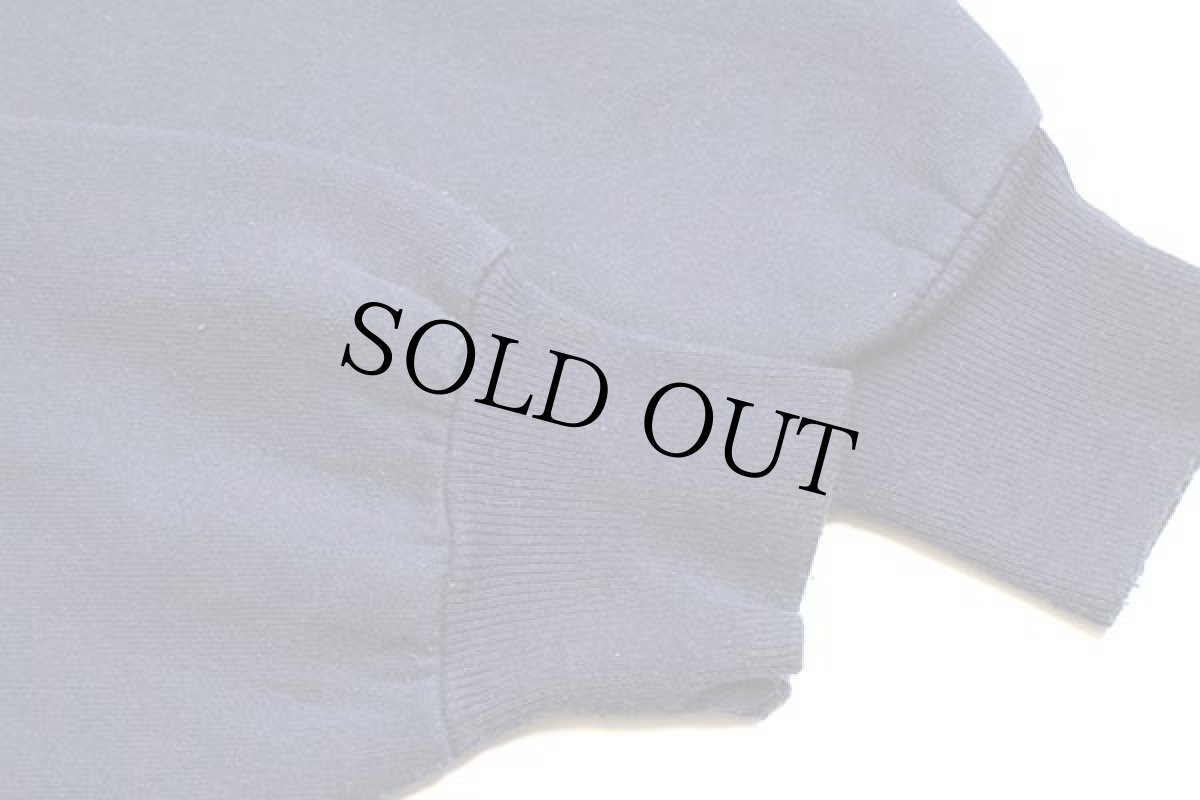 画像5: 90s USA製 RUSSELLラッセル 無地 前V スウェット 紺 XL★ブランク (5)